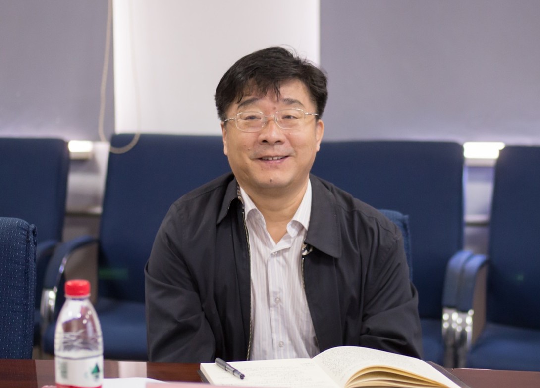 刘伟校长莅临信息资源管理学院调研指导工作